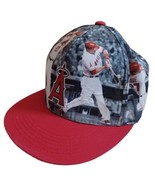 MLB ANAHEIM ANGELS Mike Trout Baseball Cap Hat State Farm Sixth Man Adult - €8,49 EUR