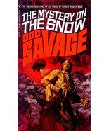 Paperback Cover Poster - DOC SAVAGE - The Mystery On The Snow (1972) Art... - £19.97 GBP