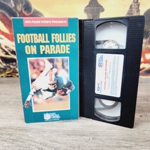 Football Follies on Parade (VHS, 1995) NFL Vintage Sports - £2.34 GBP