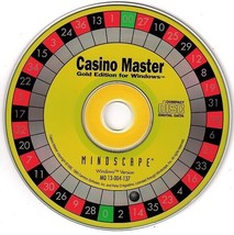 Casino Master Gold Edition (PC-CD, 1993) for Windows - NEW CD in SLEEVE - £3.17 GBP