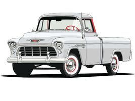 C10 Truck OR Mustang &amp; 2  Pin up Girls - Laminated + USA Shipping Included - $39.95