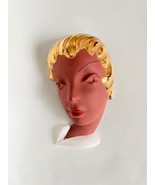 Goldscheider Signed and Numbered Czech Ceramic Art Deco Head Signed Mask - $2,522.35 MXN