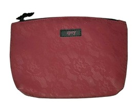 Ipsy Spellbound Crimson &amp; Lace Oct 2017 Makeup Bag with Bat Zipper Ipsy Glam Bag - £6.42 GBP