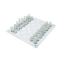 33pc Glass Chess Set - $47.91