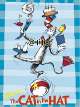 New Dr Seuss Cat In The Hat Juggling Color Counted Cross Stitch Pattern Chart - £3.91 GBP