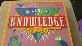 Game of Knowledge Educational Children BoardGame 1995 University Games C... - £9.11 GBP