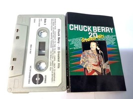 Chuck Berry Audio Cassette Tape 20 Greatest Hits Gema Records Italy MA009 16983 - £6.12 GBP