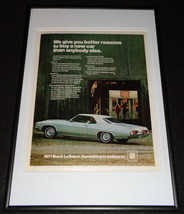 1971 Buick LeSabre Framed 12x18 ORIGINAL Advertisement  - £38.93 GBP