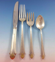 Edgemont Gold by Gorham Sterling Silver Flatware Set 8 Service 33 Pieces Dinner - $2,668.55