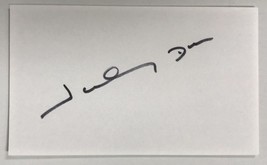 Johnny Damon Signed Autographed 3x5 Index Card - $12.99
