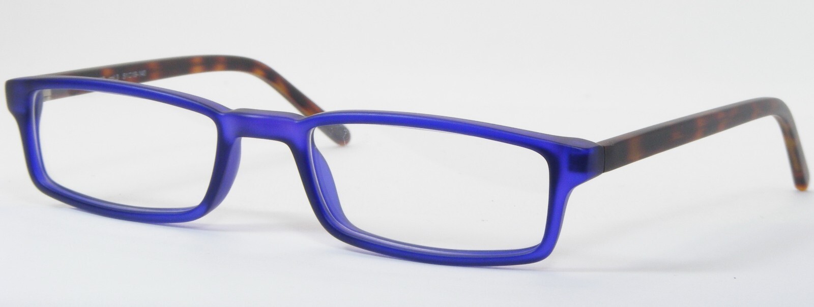 SELECTRA SEL6537 MATT VIOLET BLUE /TORTOISE EYEGLASSES GLASSES FRAME 51-... - $77.33