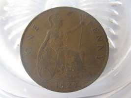 (FC-929) 1929 United Kingdom: One Penny - £2.75 GBP