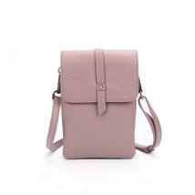 Genuine Leather Women Crossbody Bags Luxury Handbags Women Vertical Phone Bag Sm - £38.66 GBP