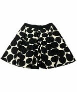 Juicy Couture Womens Silk Black Printed Lined Knee Length A-line Skirt S... - $950.34 MXN