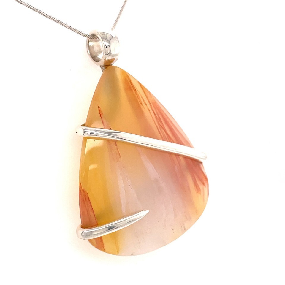 Starburst Agate Stone Pendant Necklace by Stones Desire Item image 4