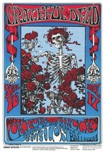 Grateful Dead Poster Skeleton with Roses The - £14.15 GBP