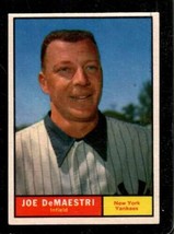 1961 Topps #116 Joe Demaestri Vgex Yankees *NY12193 - £1.53 GBP