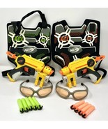 Nerf Soft Dart Guns &amp; Shields Lot of 2 - $25.96 CAD
