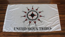 New United Sioux Nation Tribes Banner Flag Native American Indian Tribe Tribal 3 - £12.64 GBP