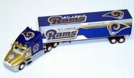 St. Louis Rams Fleer Collectibles 2002 Tractor Trailer CO - $744.80 MXN