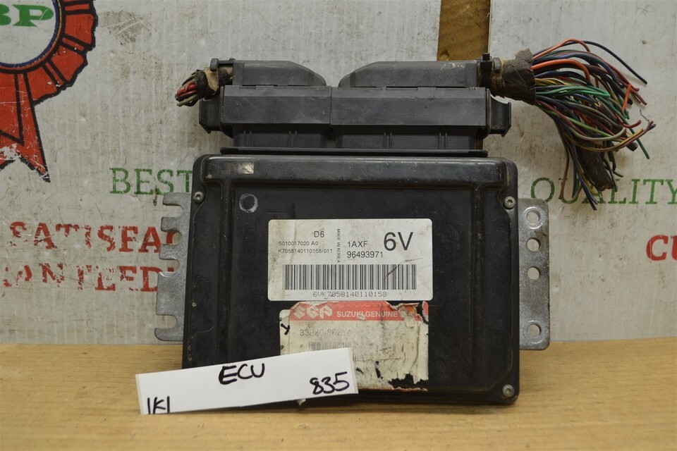 2004 SUZUKI VERONA ENGINE CONTROL UNIT MODULE ECU 96493971 ECM 835-1K1 - $36.86