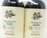 Soapbox Argan Oil Anti Frizz Shampoo Conditioner Set Hair 33.8oz - £27.64 GBP