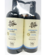 Soapbox Argan Oil Anti Frizz Shampoo Conditioner Set Hair 33.8oz - £27.56 GBP