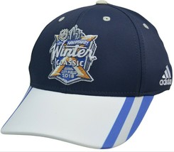 Adidas NHL Hockey 10th Anniversary Winter Classic Flex Fit Citi Field Event Hat - £17.26 GBP