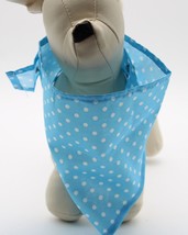 Dog Bandana Polka Dot Dog Bandana with Snap Closure Blue - £3.88 GBP