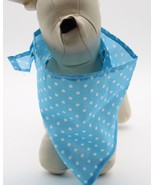 Dog Bandana Polka Dot Dog Bandana with Snap Closure Blue - $4.94