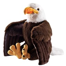 WILD REPUBLIC Artist Collection, Bald Eagle, Gift for Kids, 15 inches, Plush Toy - £44.02 GBP