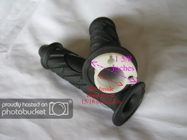 23mm Right and Left Handle Throttle Grip for GY6 50cc 150cc Gas Scooters Moped - £11.68 GBP