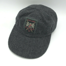 Vintage Polo Sport Ralph Lauren Wool Fitted Gray Cap Hat Gryphon &amp; Ski C... - £78.20 GBP
