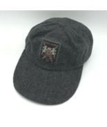 Vintage Polo Sport Ralph Lauren Wool Fitted Gray Cap Hat Gryphon &amp; Ski C... - £78.29 GBP