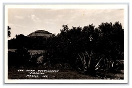 RPPC San Juan Teotihuacan Sun Pyramid Mexico UNP Postcard V20 - £3.06 GBP