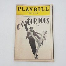 Vintage Playbill On Your Toes Virginia Theatre October 1983 - $15.83