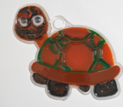 Stained glass looking Turtle ornament window  suncatcher 3.5 inch acrylic - £5.60 GBP