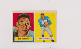 1957 Topps Em Tunnell #35 EX++ Raw P1269 - $5.89