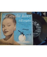 The Starlit Hour - Piano Solos by Bill Snyder - 45 RPM Extended Play Ser... - $27.06 CAD