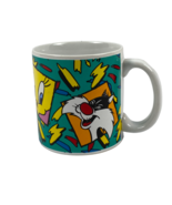 Vintage Coffee cup Mug 1993 Warner Bros Sakura Sylvester &amp; Tweety Taz Bu... - €13,07 EUR