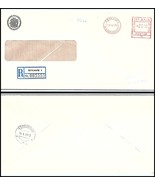 1973 ICELAND Registered Cover - Sedlabanki Islands, Reykjavik, Meter G8 - $2.96