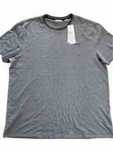 Calvin Klein Quick Dry Shirt Men&#39;s XL Blue Alloy Wicking Short Sleeve NWT - $13.84