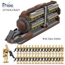 Bandai Star Wars Battle Droids &amp; Transport Collection Brick Set and Figures - £13.38 GBP+