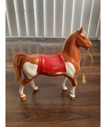 Red Ryder Model HORSE Pinto Wells Lamont Red Blanket rope reins figure 1... - $68.38 CAD
