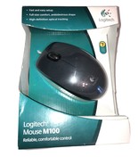 Logitech M100 (910001601) Wired Optical Mouse - £7.17 GBP