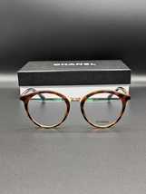 NEW CHANEL CH 3349-Q C.714 Rx Tortoise Acetate &amp; GOLD  Eyeglasses 100% A... - £243.94 GBP