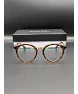 NEW CHANEL CH 3349-Q C.714 Rx Tortoise Acetate &amp; GOLD  Eyeglasses 100% A... - £245.66 GBP