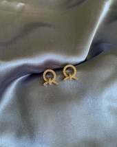 Dainty The Knot Stud Earrings - £10.77 GBP