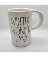 Rae Dunn WINTER WONDERLAND Large Tall Mug Dual Side - $24.33 CAD