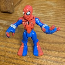 2012 Playskool Marvel Super Hero Squad Spiderman Figure Spider Man 2.5&quot; - £7.05 GBP
